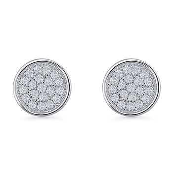 Round Stud Earring